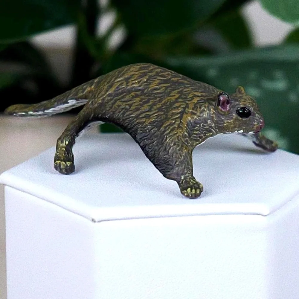 Flying Squirrel Wild Animal Figure - Hand Painted & Collectible‎ Toy - Papo